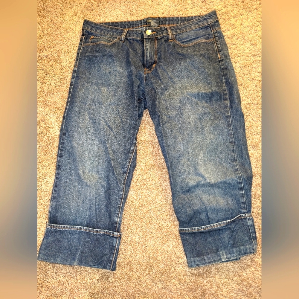 Kenneth Cole Reaction Cropped Jeans 10